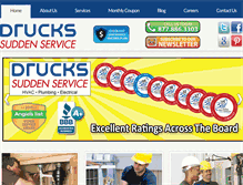 Tablet Screenshot of drucks.com